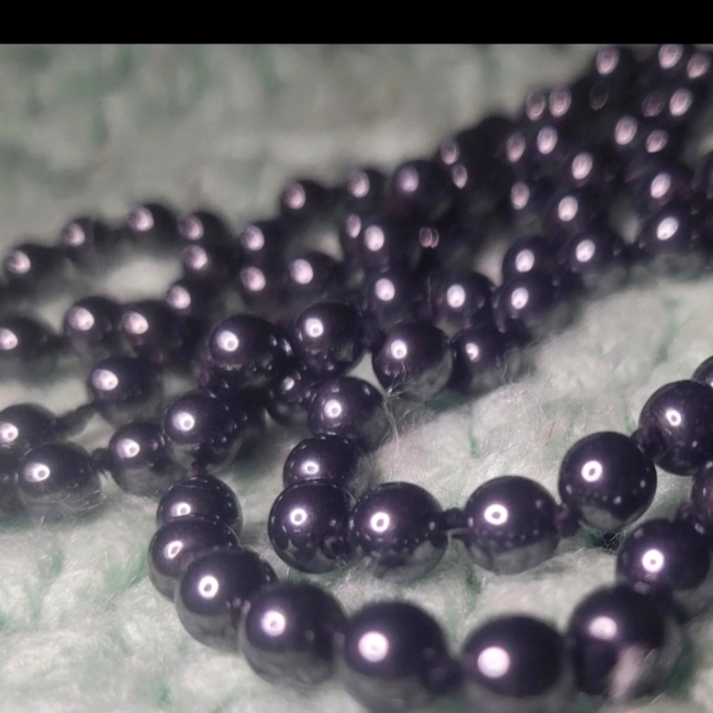 Vintage Hematite Necklace